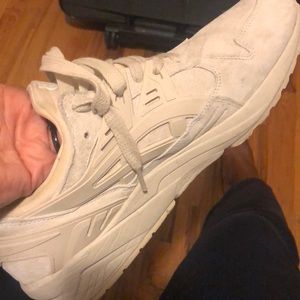 Used Cream ASICS. Only worn a few times.